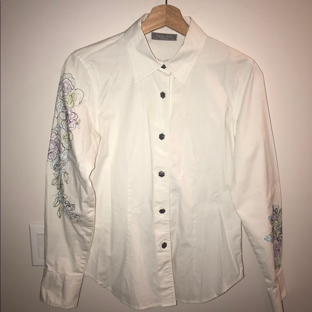 Kate Hill Button Down Top